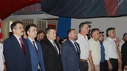 15 Temmuz'un 9. Yılında Ödemiş'te Demokrasi Nöbeti