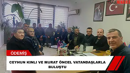 Ceyhun Kınlı ve Murat Öncel vatandaşlarla buluştu