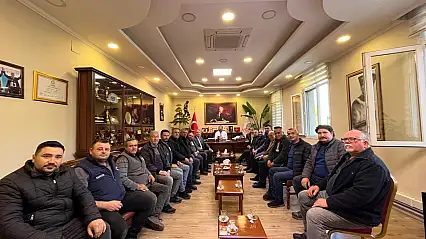 ERDEM DERYA'DAN BAŞKAN TURAN'A ZİYARET