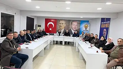 Ödemiş'te AK Parti toplantısı yapıldı