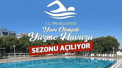 Tire Belediyesi Yüzme Havuzu Açılıyor!
