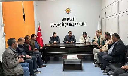 AK Parti Beydağ İlçe Teşkilatı Haftalık Olağan Toplantısını Gerçekleştirdi