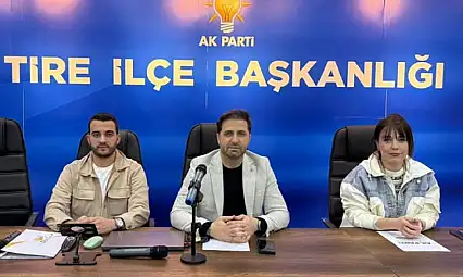 AK Parti Tire İlçe Teşkilatı Haftalık Toplantısını Gerçekleştirdi