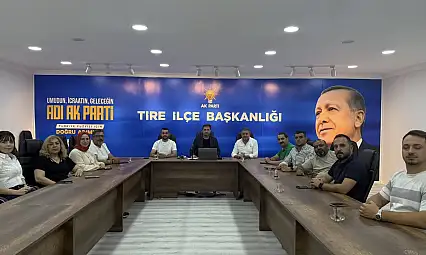AK Parti Tire Teşkilatından Haftalık Danışma Toplantısı