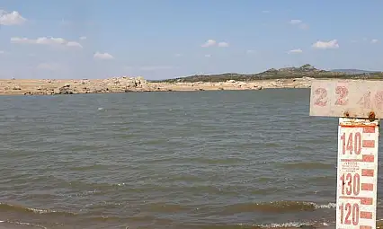 Edirne'nin içme suyu barajının doluluk oranı yüzde 16'lara düştü