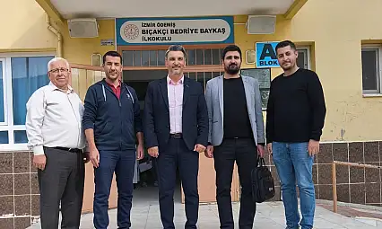 Eğitim-İş'ten Ödemiş'te Okul Ziyaretleri