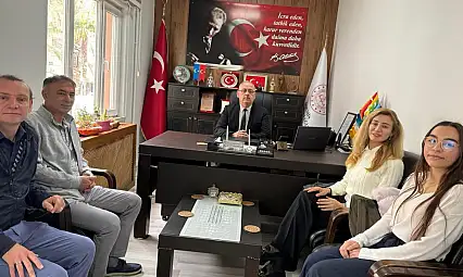EÜ Ödemiş MYO'dan Ödemiş İlçe Milli Eğitim Müdürlüğü'ne Ziyaret