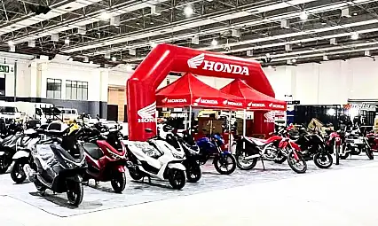 Honda Delikanlı, Motta Motorlu Taşıtlar Fuarı'nda Yerini Aldı
