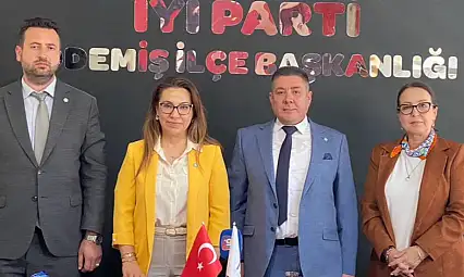 İYİ Parti İzmir İl Başkanı Ülkü Doğan'dan Ödemiş'e Ziyaret