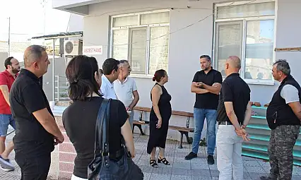 İzmir Göçbeyli’de İtfaiye Müfreze Noktası kurulması için çalışmalar yapıldı