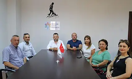İzmir Kent Konseyi'nden Ödemiş'e Yangın Dayanışması Ziyareti