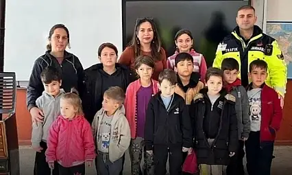 Kiraz'da Miniklere Trafik Bilinci Aşılandı