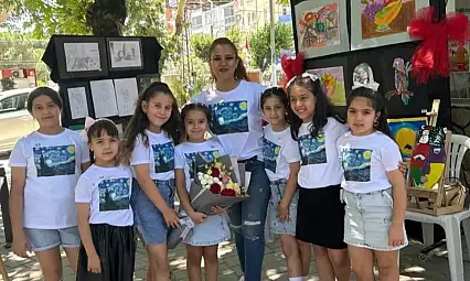 Kiraz'da Sanat Rüzgârı: Kiraz Anadolu Lisesi'nden Resim Sergisi