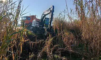 Kiraz'da yağışlara karşı teyakkuz