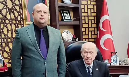 MHP Ödemiş İlçe Başkanı Kınlı'dan Bahçeli'ye Ziyaret