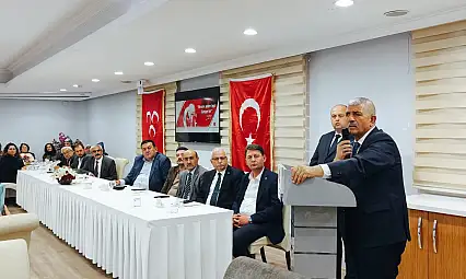 MHP Ödemiş Teşkilatından Geniş Katılımlı İstişare Toplantısı