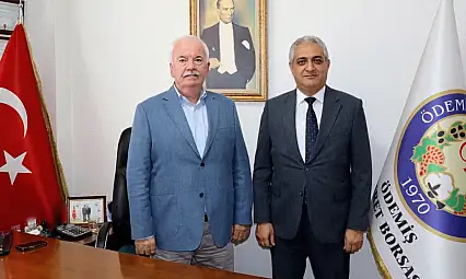 Ödemiş Cumhuriyet Başsavcısı Mehmet Karabulut'tan Ödemiş Ticaret Borsası'na Ziyaret