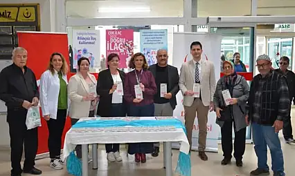 Ödemiş Devlet Hastanesi'nde Akılcı İlaç ve Antibiyotik Kullanımı Standı Kuruldu