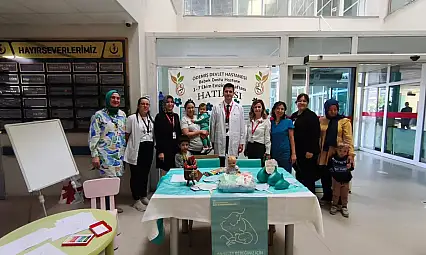 Ödemiş Devlet Hastanesi'nden Ulusal Emzirme Haftası Etkinliği