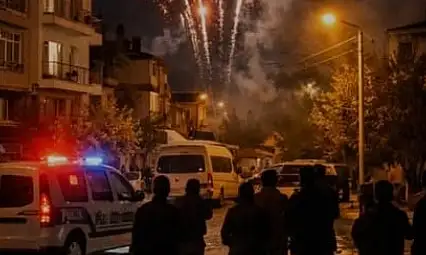 ÖDEMİŞ HÜRRİYET MAHALLESİ'NDE PANİĞE NEDEN OLAN SESLERİN KAYNAĞI BELLİ OLDU