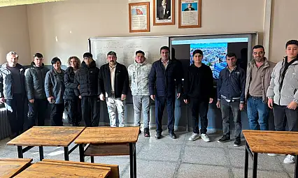 Ödemiş MTAL'de Erasmus bilgilendirmesi yapıldı