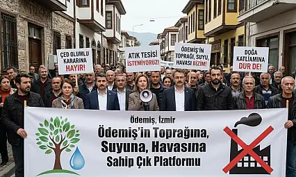 ÖDEMİŞ'TE TARTIŞMALI TESİSE ÇED ONAYI: PLATFORMDAN SERT TEPKİ