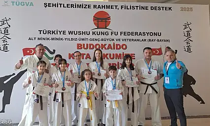 Ödemişli Sporcular Budokaido Türkiye Şampiyonası'nda Büyük Başarı Elde Etti