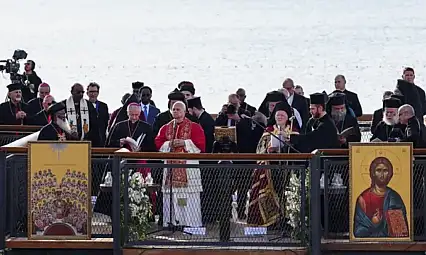 Papa 14. Leo, İznik'te Ayine Katıldı, Programı İstanbul'da Devam Edecek