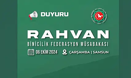 Samsun Çarşamba Rahvan At Yarışları: 6 Ekim Pazar Günü Canlı Yayın