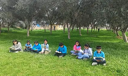 Tire Öğrencilerden Kitap Sevgisini Aşılayan Etkinlik