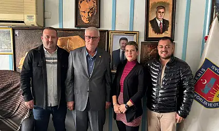 TV9 VE KÜÇÜK MENDERES'TEN BAŞKAN TAHiR SiLAY'A ZiYARET