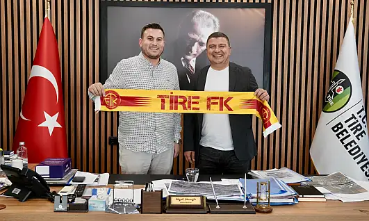 Tire FK Başkanı Özkan Karadaş'tan Başkan Okuroğlu'na Nezaket Ziyareti