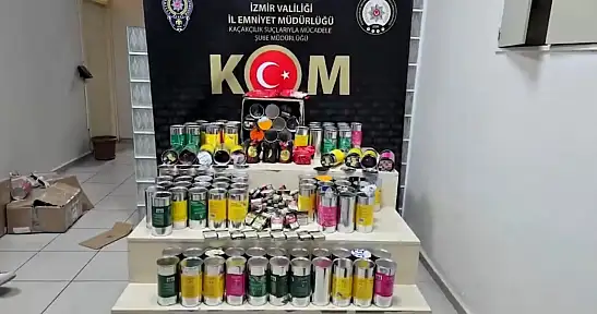 Ödemiş'te kaçakçılık operasyonu: Sahte alkol ve tarihi eserler ele geçirildi