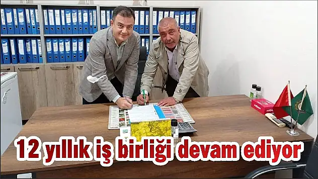 12 yıllık iş birliği devam ediyor
