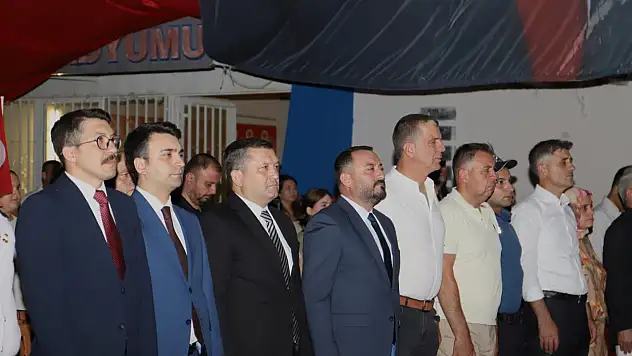 15 Temmuz'un 9. Yılında Ödemiş'te Demokrasi Nöbeti