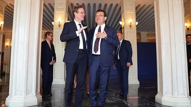 AB Türkiye Delegasyonu Başkanı Meyer-Landrut, İmamoğlu’nu ziyaret etti