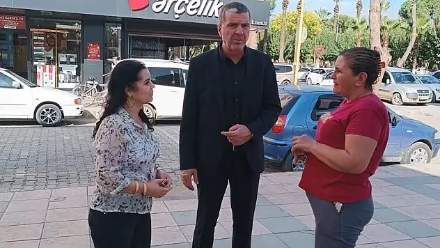 AK Parti Ödemiş İlçe Teşkilatından Ak Nokta Çalışmasına Ziyaret