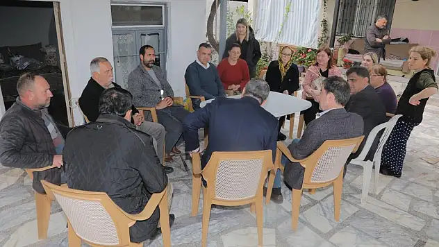 AK Partiden Taziye Ziyareti Gerçekleştirildi