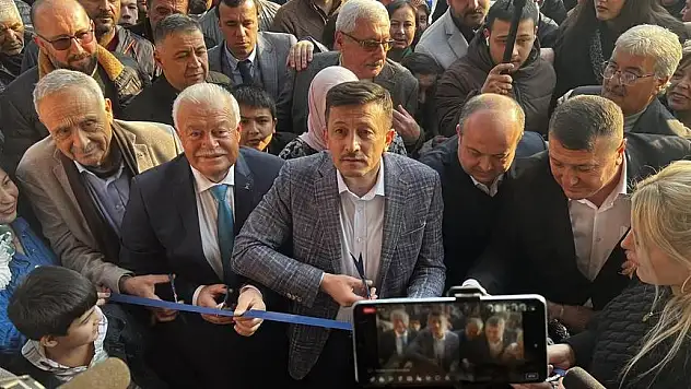 AKP ÖDEMİŞ SEÇİM KOORDİNASYON MERKEZİ AÇILDI