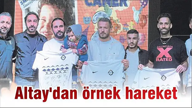 Altay'dan örnek hareket