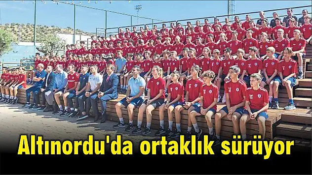 Altınordu'da ortaklık sürüyor