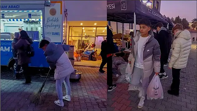 Altınordu'nun U15 takımından depremzedelere yardım eli