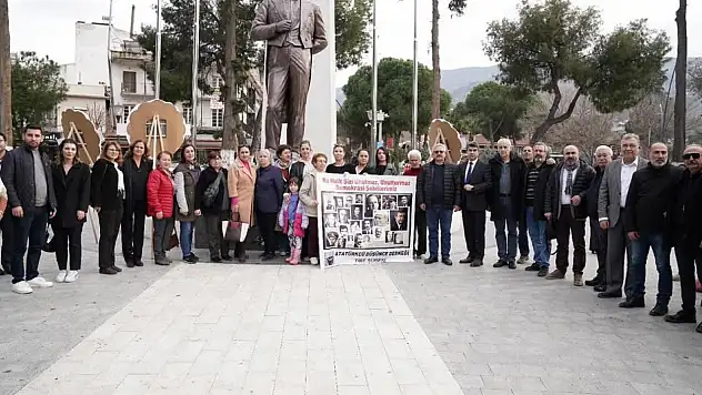 Atatürkçü Düşünce Derneği Tire Şubesi, Uğur Mumcu ve Ali Gaffar Okkan'ı Anma Programı Düzenledi