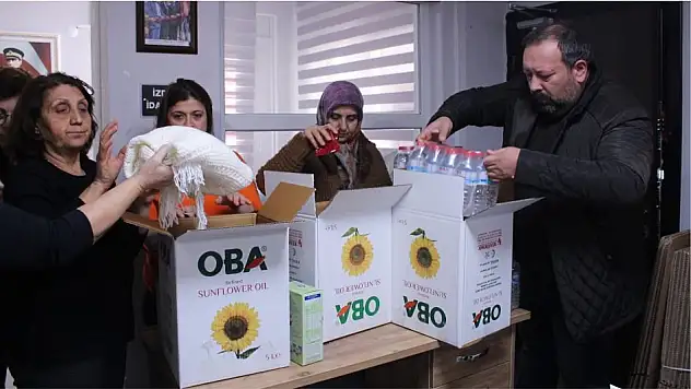 AYDA BEBEĞİN BABASINDAN DEPREMZEDELERE YARDIM