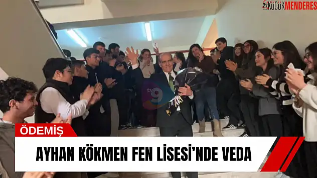 Ayhan Kökmen Fen Lisesi'nde veda