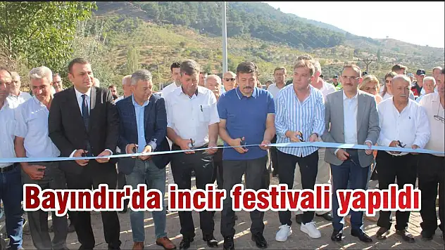 Bayındır’da incir festivali yapıldı