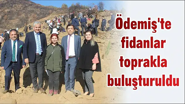 Bayındır'da ‘Milli Ağaçlandırma Günü’ Kapsamında Ağaçlandırma Etkinliği Yapıldı