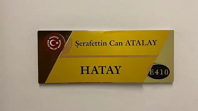 Can Atalay’ın Meclis’te kaydı var kendisi yok!