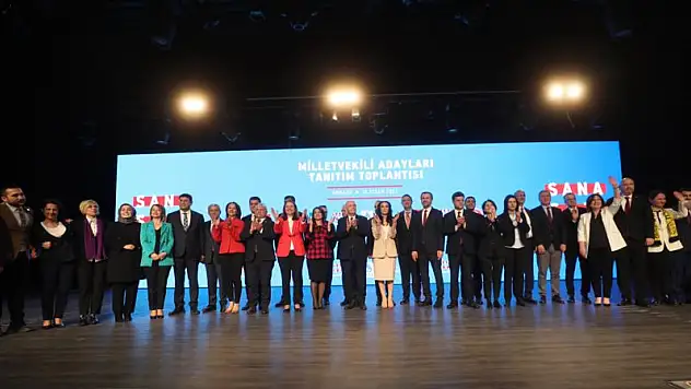 CHP Ankara adaylarını tanıttı: Sadullah Ergin katılmadı!