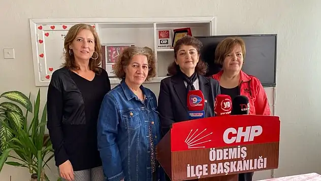 CHP Kadın Kollarından basın açıklaması